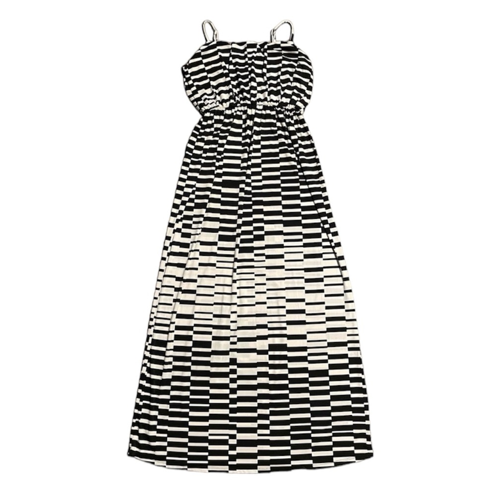 Striped Maxi Dress.